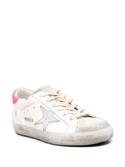 Sneakers donna bianche e rosa Golden Goose | GWF00102F00535681490